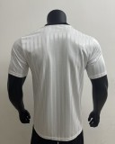 2025 AD Casual White Player Version Training shirts *三叶草
