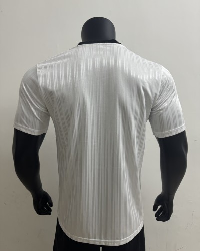 2025 AD Casual White Player Version Training shirts *三叶草