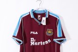 1999-2001 West Ham Home Retro Soccer Jersey