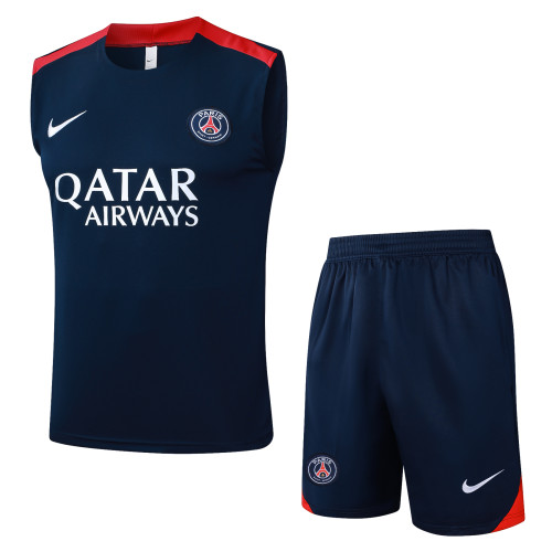 25-26 PSG High quality Tank Top And Shorts Suit