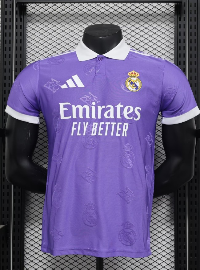 25-26 RMA Purple Special Edition Player Version Training Shirts