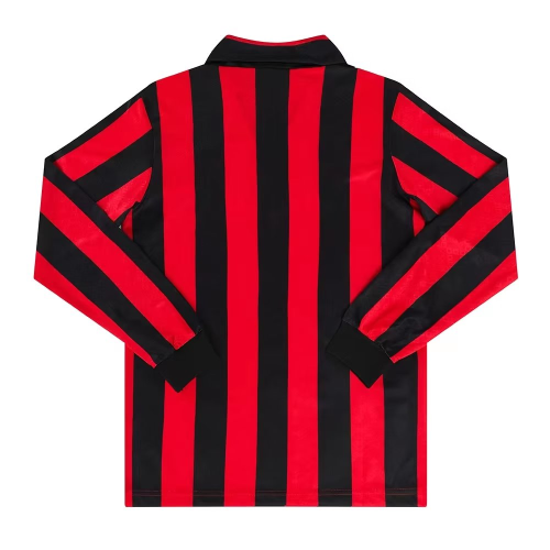 1989-1990 ACM Home Long sleeves Retro Soccer Jersey