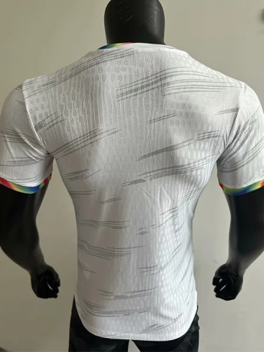 25-26 BAR White Special Edition Player Version Training Shirts (彩虹)