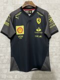 2024 F1 Ferrari New Pattern Short Sleeve Racing Suit