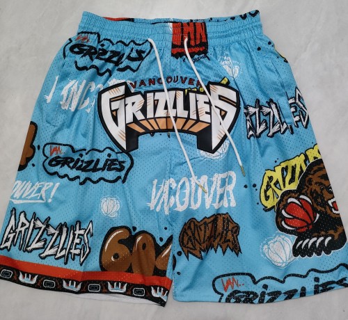 2024 GRIZZLIES Embroidery Top Quality NBA Pants