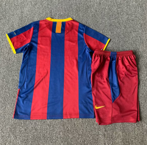 2010-2011 BAR Home Retro Kids Soccer Jersey