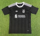 25-26 LIV Black Goalkeeper Fans Soccer Jersey
