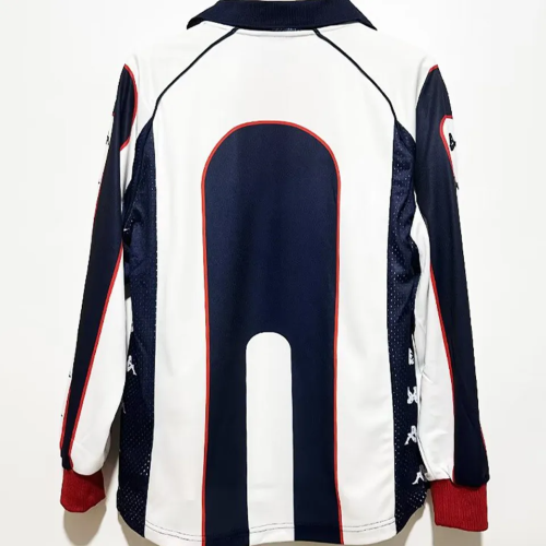 1999-2001 Red Star Away Retro Long Sleeve Soccer Jersey