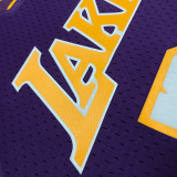 2000 LAKERS O‘NEAL #34 Purple Retro Top Quality Hot Pressing NBA Jersey