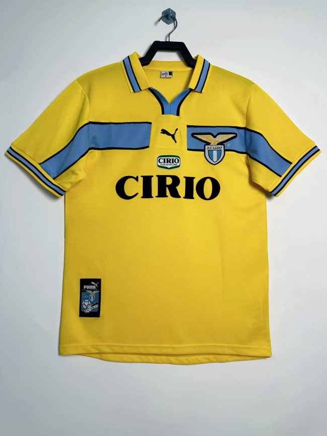 1998-1999 Lazio Third Retro Soccer Jersey