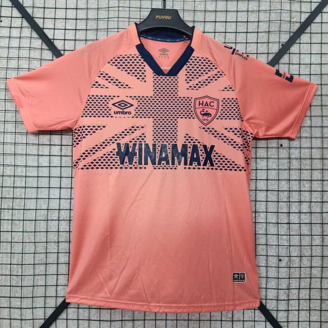 25-26 Le Havre Away Fans Soccer Jersey
