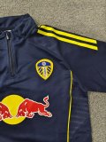 25-26 Leeds United High Quality Half Pull Tracksuit