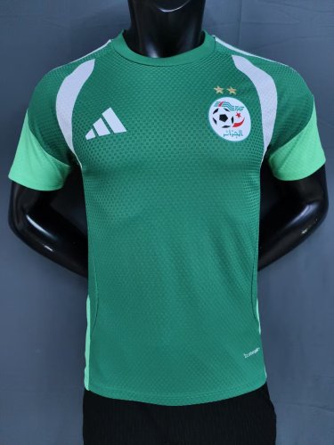 25-26 Algeria Green Player Version Training shirts