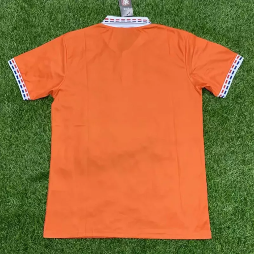 1996  NetherIands Home Retro Soccer Jersey