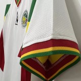 2002 Senegal White Retro Soccer Jersey