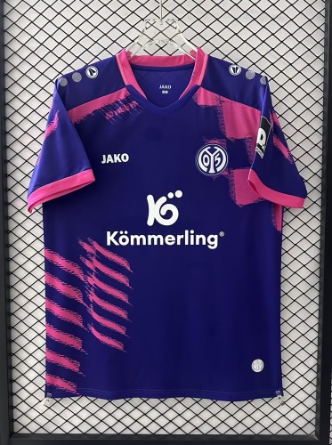 25-26 Mainz Away Fans Soccer Jersey