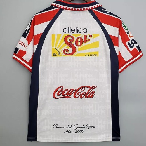 1999-2000 Chivas Away Retro Soccer Jersey