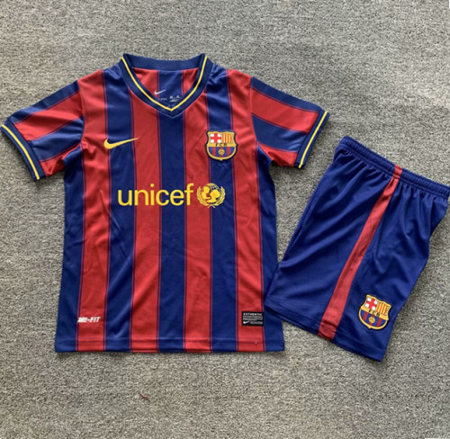 2009-2010 BAR Home Retro Kids Soccer Jersey