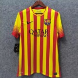 2013-2014 BAR Away Yellow Retro Soccer Jersey
