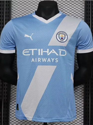 25-26 Man City Blue Special Edition Player Version Soccer Jersey