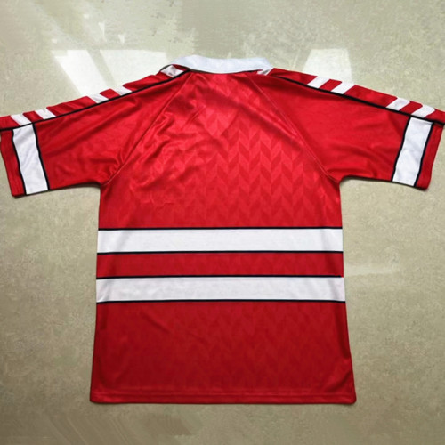 1988 DenmarkHome Retro Soccer Jersey