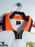 1998-1999 Roma Away Long Sleeve Retro Soccer Jersey