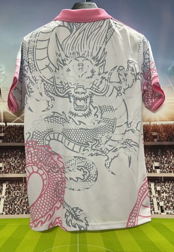 25-26 RMA White Pink Special Edition Fans Training Shirts