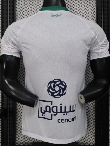 25-26 Al-Ahli Saudi Home Player Version Soccer Jersey