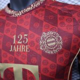 25-26 Bayern Red 125th Anniversary Player Version Soccer Jersey