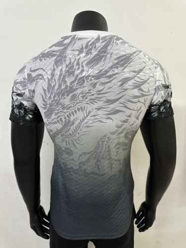 25-26 RMA White Green Special Edition Player Version Soccer Jersey