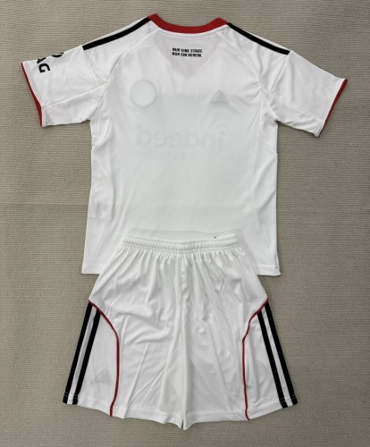 25-26 Frankfurt Away Kids Soccer Jersey