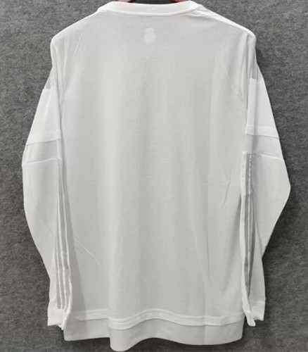 2015-2016 RMA Home Long Sleeve Retro Soccer Jersey