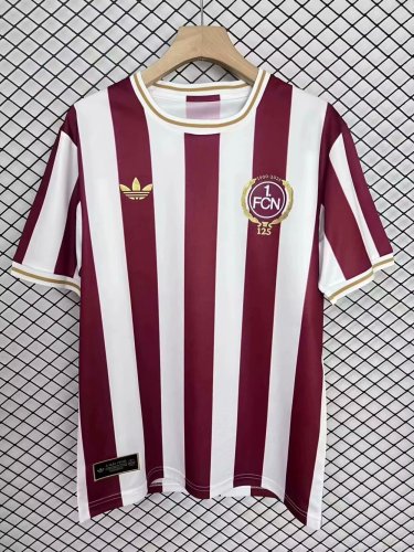 25-26 Nurnberg 125th Anniversary Edition Fans Soccer Jersey