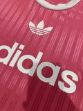 2025 AD Casual Pink Fans Training shirts *三叶草