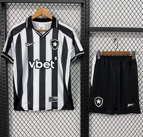 25-26 Botafogo Home Kids Soccer Jersey