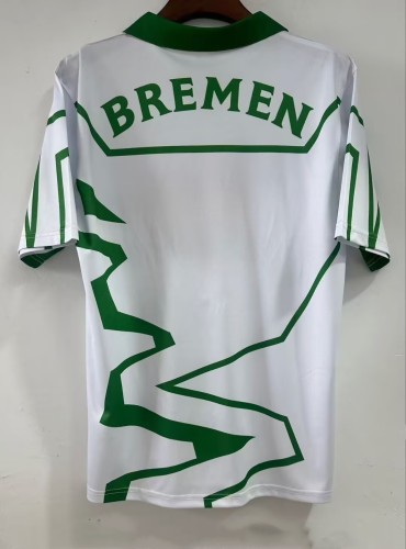1993 Werder Bremen Home Retro Soccer Jersey