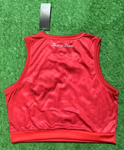 25-26 Man Utd Home Women Yoga Vest (女)