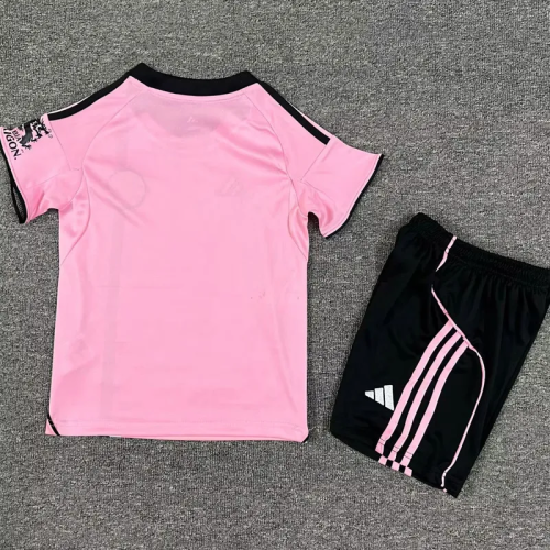 25-26 Leicester City Third Kids Soccer Jersey 1:1 Thai Quality