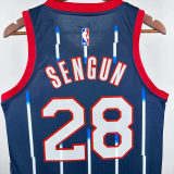 23-24 ROCKETS SENGUN #28 Royal blue City Edition Top Quality Hot Pressing NBA Jersey