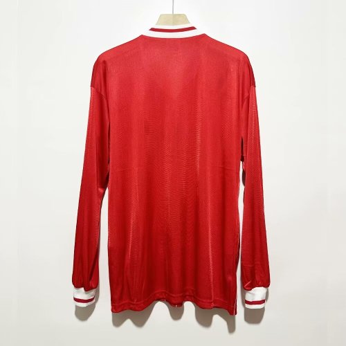 1982-1983 LIV Home Long sleeves Retro Soccer Jersey