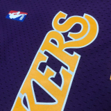 2009 LAKERS BRYANT #24 Purple Retro Top Quality Hot Pressing NBA Jersey