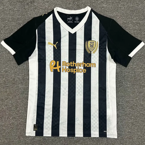 25-26 Rotherham United Third Fans Soccer Jersey 1:1 Thai Quality