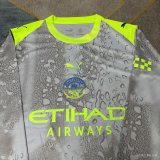 25-26 Man City Third Long Sleeve Fans Soccer Jersey