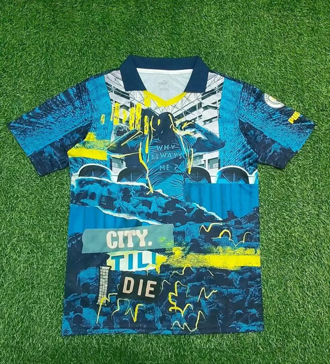 25-26 Man City Blue Limited Edition Fans Soccer Jersey
