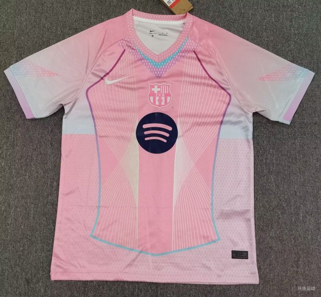 25-26 BAR Pink Special Edition Fans Training Shirts