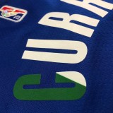 21-22 Warriors CURRY #30 'Mexico' Blue City Edition Top Quality Hot Pressing NBA Jersey