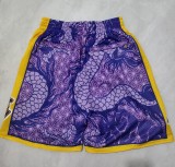 2024 Los Angeles Lakers Embroidery Top Quality NBA Pants