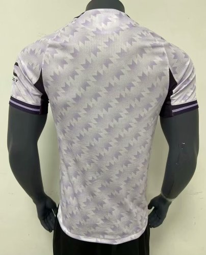 25-26 Man Utd White Purple Special Edition Player Version Soccer Jersey