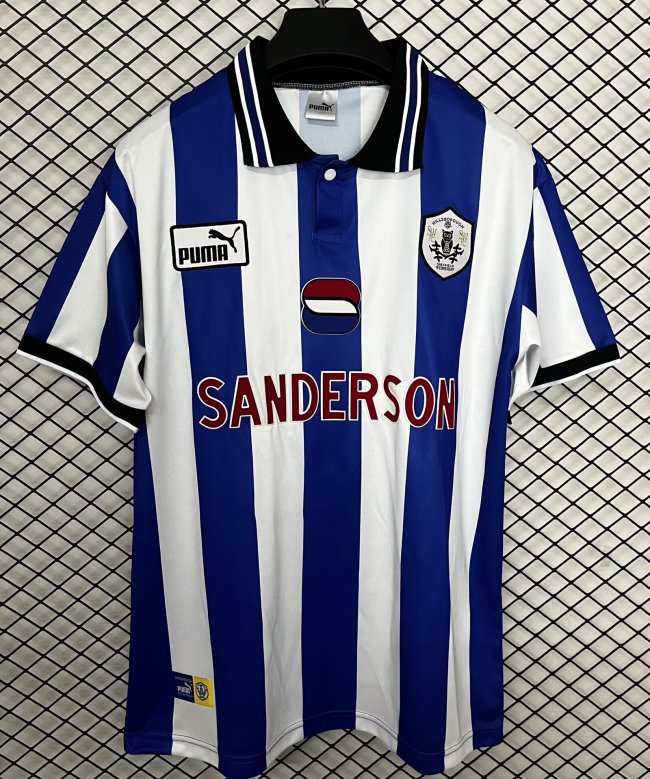 1998 Sheffield Wednesday Home Retro Soccer Jersey