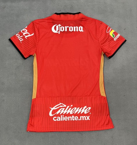 25-26 Toluca Home Women Fans Soccer Jersey